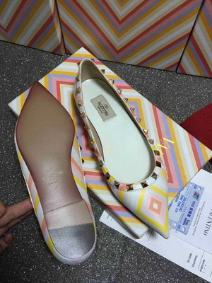 Valentino Shallow mouth flat shoes Women--004